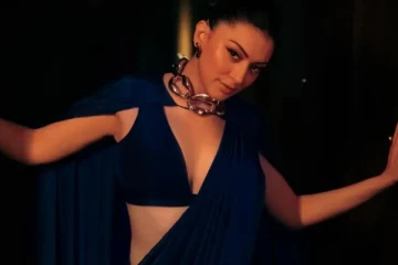 ஹன்சிகா சேலையில் அழகிய போட்டோஷூட்