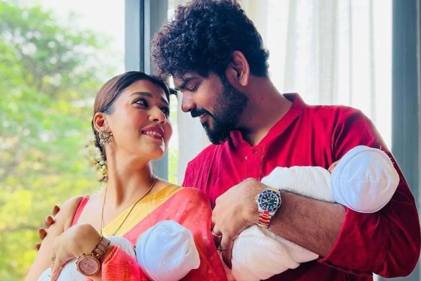 இரட்டை குழந்தைகளுடன் பொங்கல் கொண்டாடிய நயன்தாரா.. அழகிய குடும்ப புகைப்படம் | Nayanthara Celebrated Pongal With Her Children