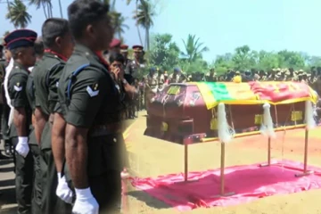 யாழில் படுகொலை செய்யப்பட்ட பெண் முல்லைத்தீவில் இராணுவ மரியாதையுடன் அடக்கம்