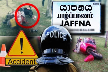 யாழில் மோட்டார் சைக்கிள் விபத்து: இருவர் வைத்தியசாலையில்