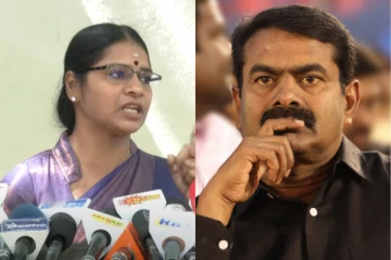 மீசை வச்ச ஆம்பளையா சீமான் இருந்தால்...சவால் விடும் வீரலட்சுமி..!!