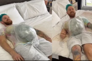 நிறைமாத கர்ப்பிணியாக ஆசைப்பட்ட ஆண்! இறுதியில் என்ன நடந்தது தெரியுமா? தீயாய் பரவும் வீடியோ