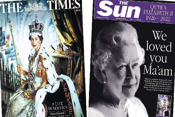 ராணியார்  குறித்து பிரிட்டன் நாளேடுகள் கவலை! | Britain S Newspapers Are Worried About The Queen