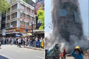 மொத்தமாக சரிந்த கட்டிடம்; இந்தியாவிலும் நிலநடுக்க தாக்கம் - 20 பேர் பலி !