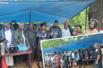 வலி. வடக்கு பகுதிகளில் காணி விடுவிப்புக்கோரி போராட்டம்