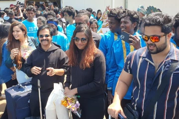 யாழ்ப்பாணத்திற்கு வருகை தந்த தென்னிந்திய கலைஞர்கள்