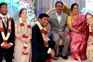 புடவையில் ஜொலித்த கனடா பெண்! இந்திய இளைஞருடன் நடைபெற்ற திருமண புகைப்படங்கள்