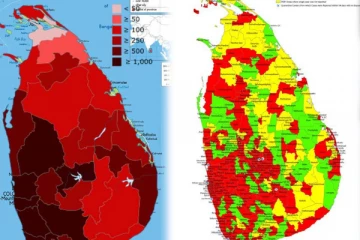 අදත් නොසිතූ ලෙස කොවිඩ් ආසාදිතයන් ප්‍රමාණය වැඩි වෙ..