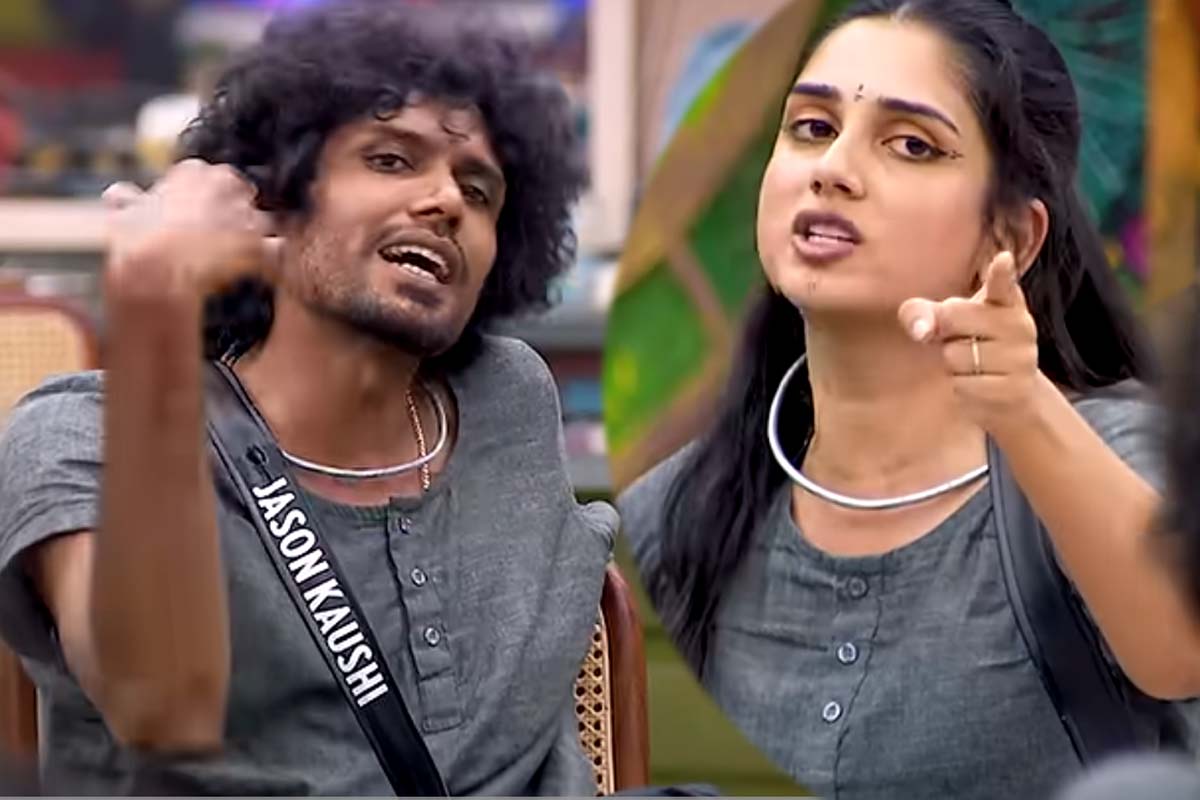 Bigg Boss 10: கையில் ஷுவை எடுத்து மிரட்டிய தன்யா... எல்லை மீறும் பெண் போட்டியாளர்கள் | Bigg Boss 10 Dhanya Show Shoe In Jasan Bigg Boss 10: கையில் ஷுவை எடுத்து மிரட்டிய தன்யா... எல்லை மீறும் பெண் போட்டியாளர்கள் | Bigg Boss 10 Dhanya Show Shoe In Jasan