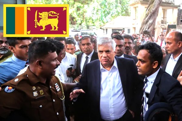 Ranil Wickremesinghe arrest, Sri Lanka corruption case, misuse of public funds Sri Lanka, Anura Kumara Dissanayake crackdown, Sri Lanka political news 2025, Wickremesinghe London trip scandal, Sri Lanka former president court