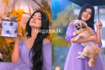 උපන්දිනේ සමරපු නෙත්මි රොශෙල් කරපු අමුතුම විදියේ ෆොටෝ ශූට් එක.. (PHOTOS)