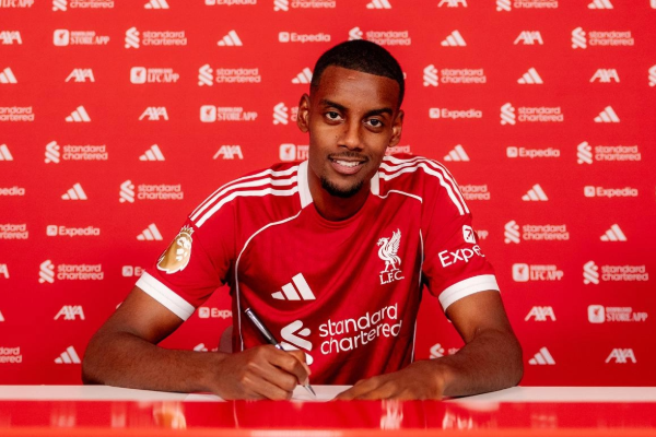 Alexander Isak signed for liverpool