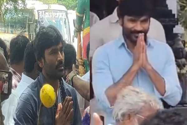 ஊர் மக்களுடன் போட்டோகூட எடுக்கலையா!! இட்லி கடை தனுஷ் என்ன செஞ்சிருக்காரு பாருங்க.. | Dhanush Slaughters Feast For His Hometown People