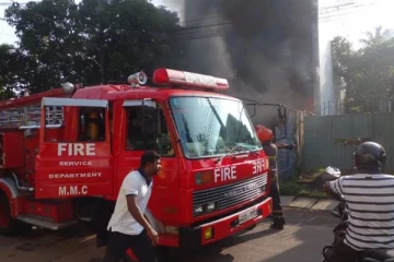 கொழும்பு, மாளிகாவத்தையில் தீவிபத்து