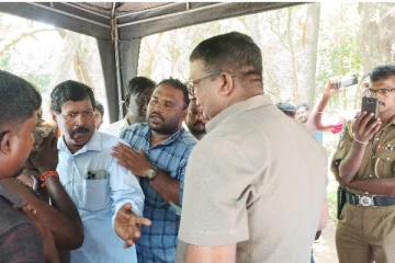 வெடுக்குநாறி மலையில் சிலை வைக்க மீண்டும் தடை ஏற்படுத்திய பொலிஸார்(Photos)