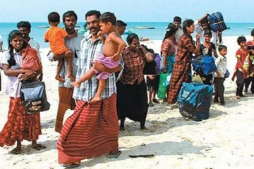 ශ්‍රි ලාංකිකයින් 18 දෙනෙක් ඊයේ ඉන්දියාවට පැන යයි...