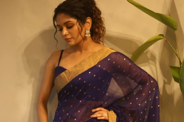 அதிதி ஷங்கர் சேலையில் அசத்தல் போட்டோஷூட்