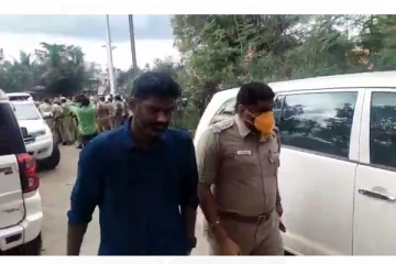 பிரபல யூடியூபர் மாரிதாஸ் அதிரடி கைது - போலீசாருக்கும் பாஜகவினருக்கும் இடையே தள்ளு முள்ளு