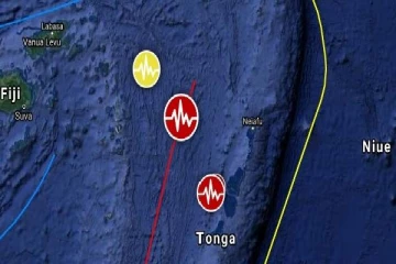 டோங்கோவில் சக்திவாய்ந்த நிலநடுக்கம்! மக்கள் அச்சம்