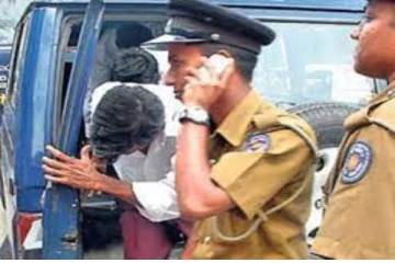 இலங்கையில் தங்கியிருந்த இந்திய பிரஜை கைது
