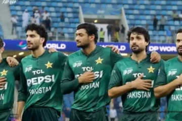 போட்டி தொடங்கும் முன்னே பாகிஸ்தானுக்கு நேர்ந்த அவமானம் - தேசிய கீதத்திற்கு பதிலாக ஒலித்த ஜிலேபி பேபி