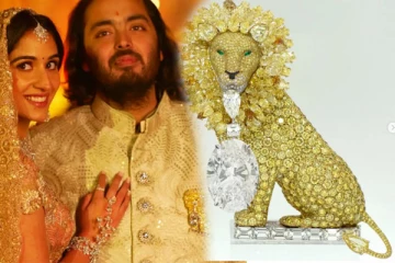 ஆனந்த் அம்பானியின் திருமண ஆடையில் இருந்த வைர சிங்கம் - விலை எவ்வளவு தெரியுமா?