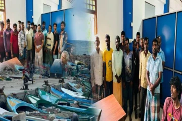 இலங்கை கடற்பரப்பில் கைது செய்யப்பட்ட இந்திய மீனவர்கள்: நீதிமன்றம் வழங்கிய உத்தரவு(படங்கள்)