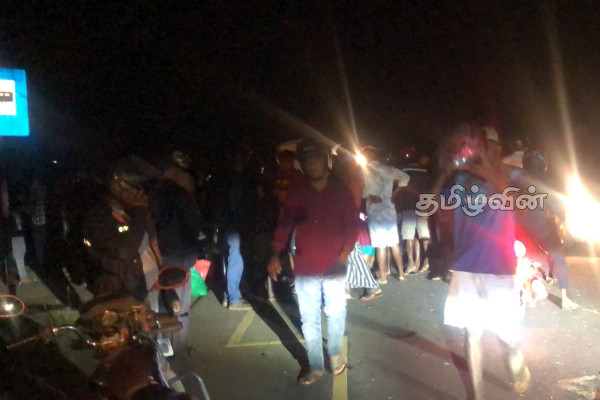 கிளிநொச்சியில் சற்றுமுன் கோரவிபத்து ஒருவர் பலி | One Person Died Tragic Accident Short While Ago