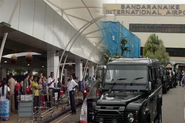 கட்டுநாயக்க விமான நிலையத்தில் தம்பதி கைது