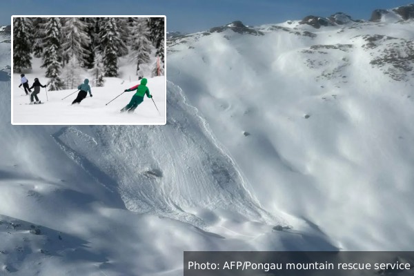 ஆல்ப்ஸ் மலைத்தொடரில் பனிச்சரிவு: ஆஸ்திரியாவில் 5 வீரர்கள் உயிரிழப்பு | Avalanches In Austrian Alps 5 Dead