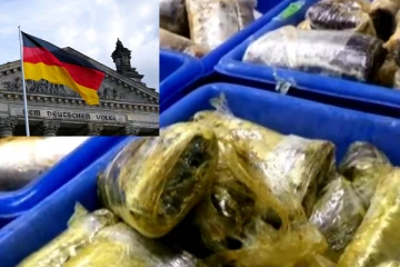 ஜேர்மனியில் ரூ. 85 ஆயிரம் கோடி மதிப்பிலான கொக்கைன் பறிமுதல்