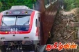 மோசமான வானிலையால் முழுமையாக ஸ்தம்பிதமடைந்த ரயில் சேவைகள்