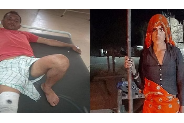 முதலையிடம் சிக்கி துடித்த கணவன் - பிரம்புடன் போராடி மீட்ட மனைவி! | Rajasthan Woman Fights Crocodile To Save Husband முதலையிடம் சிக்கி துடித்த கணவன் - பிரம்புடன் போராடி மீட்ட மனைவி! | Rajasthan Woman Fights Crocodile To Save Husband