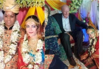 இந்திய கிராமத்து இளைஞரை பாரம்பரிய முறைப்படி மணந்த பிரான்சின் பணக்கார இளம்பெண்!