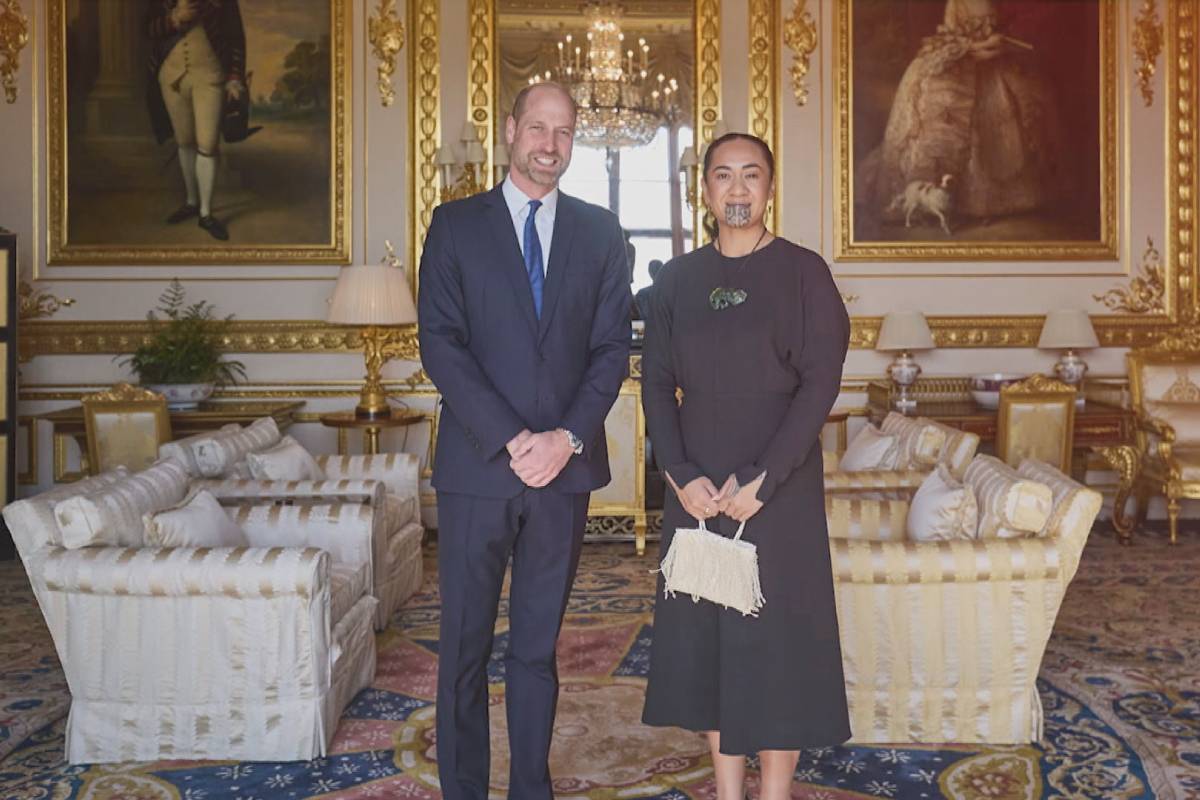 பூர்வக்குடியின ராணியை சந்தித்த இளவரசர் வில்லியம் | Prince William Met Maori Queen