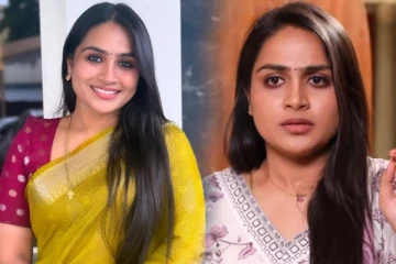 கணவர், மகனுடன் தீபாவளி கொண்டாடிய சிறகடிக்க ஆசை ரோகிணி.. அழகிய குடும்ப புகைப்படம்