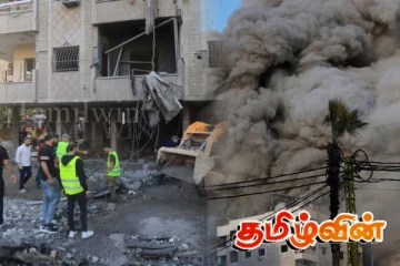 லெபனான் தலைநகரில் இஸ்ரேல் காட்டிய கோர முகம்