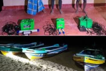 யாழ். வடமராட்சி கிழக்கு கடற்பகுதியில் திடீர் சுற்றிவளைப்பு - மூவர் கைது