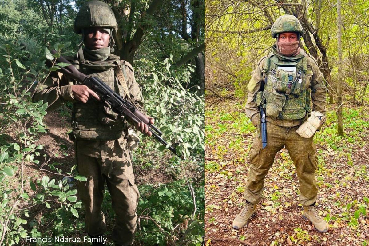 ukraine report russia sends migrants to war zone