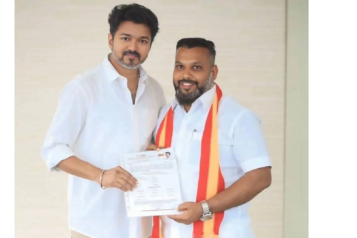 தவெக நிர்வாகி கைது..! மனைவி இலங்கையைச் சேர்ந்தவர் - கடத்தல் வழக்கில் விசாரணை தீவிரம் | Tvk Functionary Arrested Over 135 Kg Meth தவெக நிர்வாகி கைது..! மனைவி இலங்கையைச் சேர்ந்தவர் - கடத்தல் வழக்கில் விசாரணை தீவிரம் | Tvk Functionary Arrested Over 135 Kg Meth