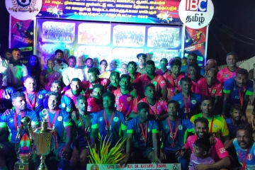 மூத்தவர்களுக்கான உதைபந்தாட்ட தொடர் - மன்னார் soccermaster இரண்டாவது தடவையாகவும் சம்பியன்