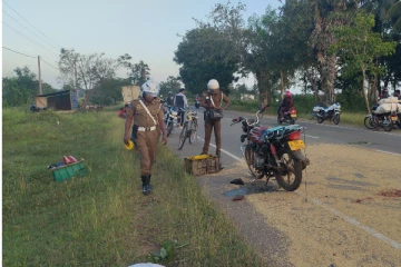 கிளிநொச்சியில் கோரவிபத்து; ஒருவர் பலி; தப்பிச்சென்ற வாகனம்