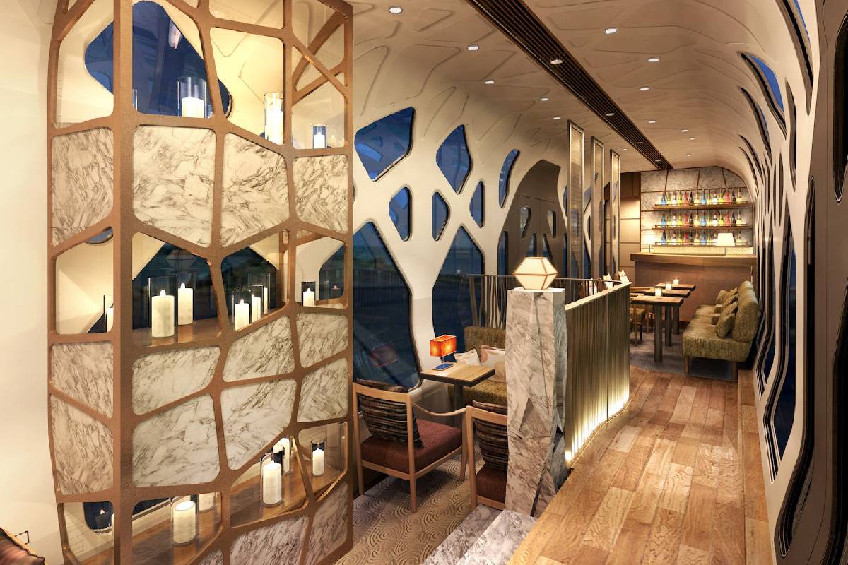 Seven Stars in Kyushu: பயணத்தை ரசிக்க வைக்கும் ஜப்பானின் சொகுசு ரயில்! | World S Only Seven Star Train Ticket Costs 17 Lakh Seven Stars in Kyushu: பயணத்தை ரசிக்க வைக்கும் ஜப்பானின் சொகுசு ரயில்! | World S Only Seven Star Train Ticket Costs 17 Lakh