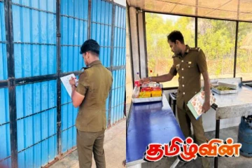 விசுவமடுவில் சுகாதார சீர்கேட்டுடன் இயங்கிய உணவகத்திற்கு சீல்
