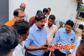 நெல்லியடியில் அபிவிருத்தி வேலைத்திட்டம் தொடர்பில் அமைச்சர் சந்திரசேகரன் ஆராய்வு