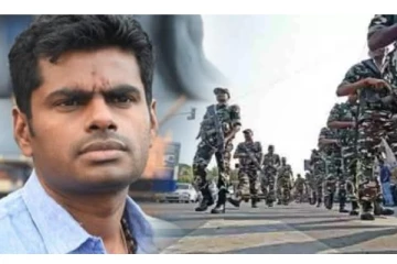 உளவுத்துறை அலார்ட் - அண்ணாமலைக்கு மத்திய ரிசர்வ் போலீஸ் படை பாதுகாப்பு