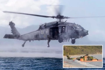 பயிற்சியின் போது கடலில் விழுந்த அவுஸ்திரேலிய ஹெலிகாப்டர்: 4 வீரர்கள் மாயம்