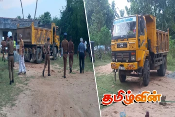 கிளிநொச்சியில் டிப்பர் ரக வாகனத்தில் சிக்கி ஒன்றரை வயது குழந்தை பலி