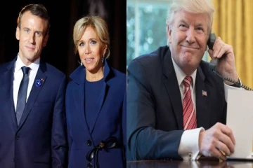 மேக்ரான் மனைவி தொடர்பில் ஊடகவியலாளரை தொலைபேசியில் அழைத்து பேசிய ட்ரம்ப்