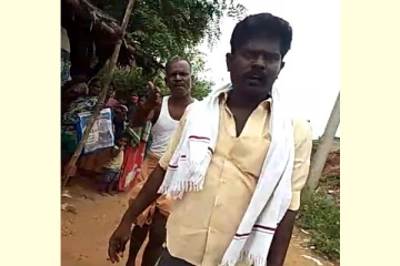 அடிப்படை வசதி கேட்ட இளைஞரை: கண்மூடித்தனமாக தாக்கிய திமுக துணைச் சேர்மன்